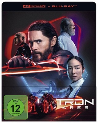 Tron: Ares - 4K Ultra HD + Blu-ray Limited Steelbook # UHD+BLU-RAY-NEU