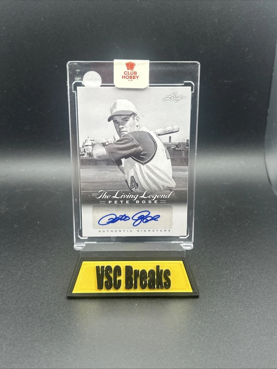 2012 Leaf Pete Rose The Living Legend Baseball Trading Cards for