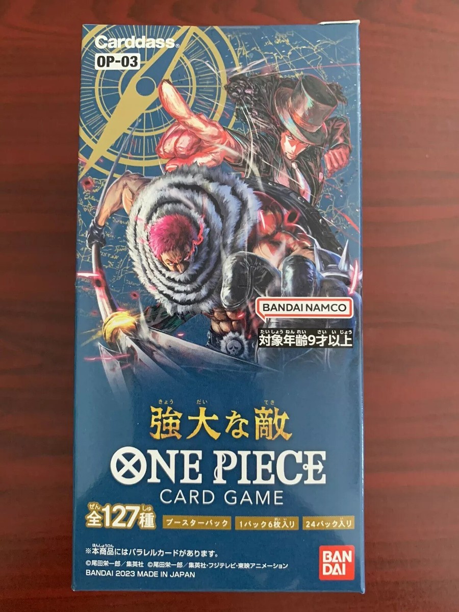 ONE PIECE CARD GAME CCG OP-03 MIGHTY ENEMIES JAPANESE BOOSTER BOX