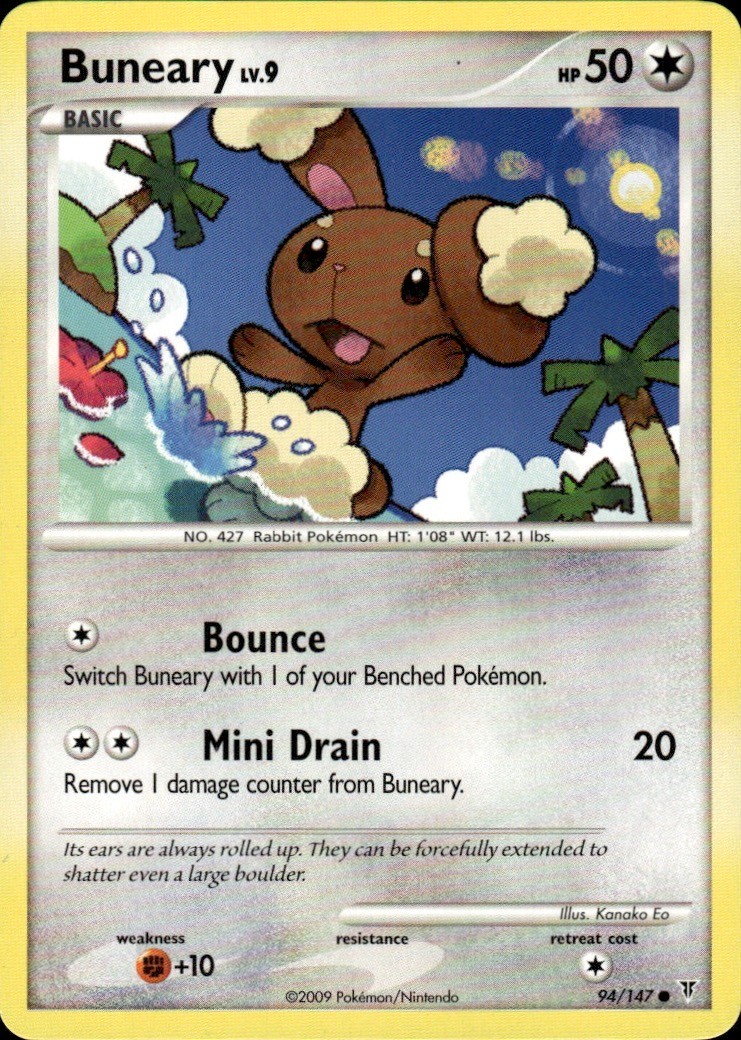 Buneary Common Supreme Victors 94 Colorless Pokemon Card