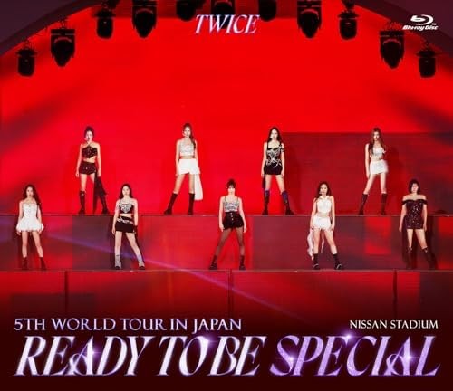 TWICE 5TH WORLD TOUR READY TO BE in JAPAN SPECIAL Standard Edition Blu-ray F/S