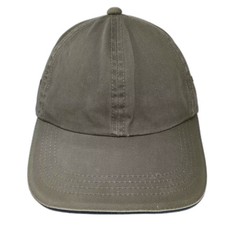 Signatures Baseball Cap Green OS Hat Slideback Adjustable Plain Blank Color