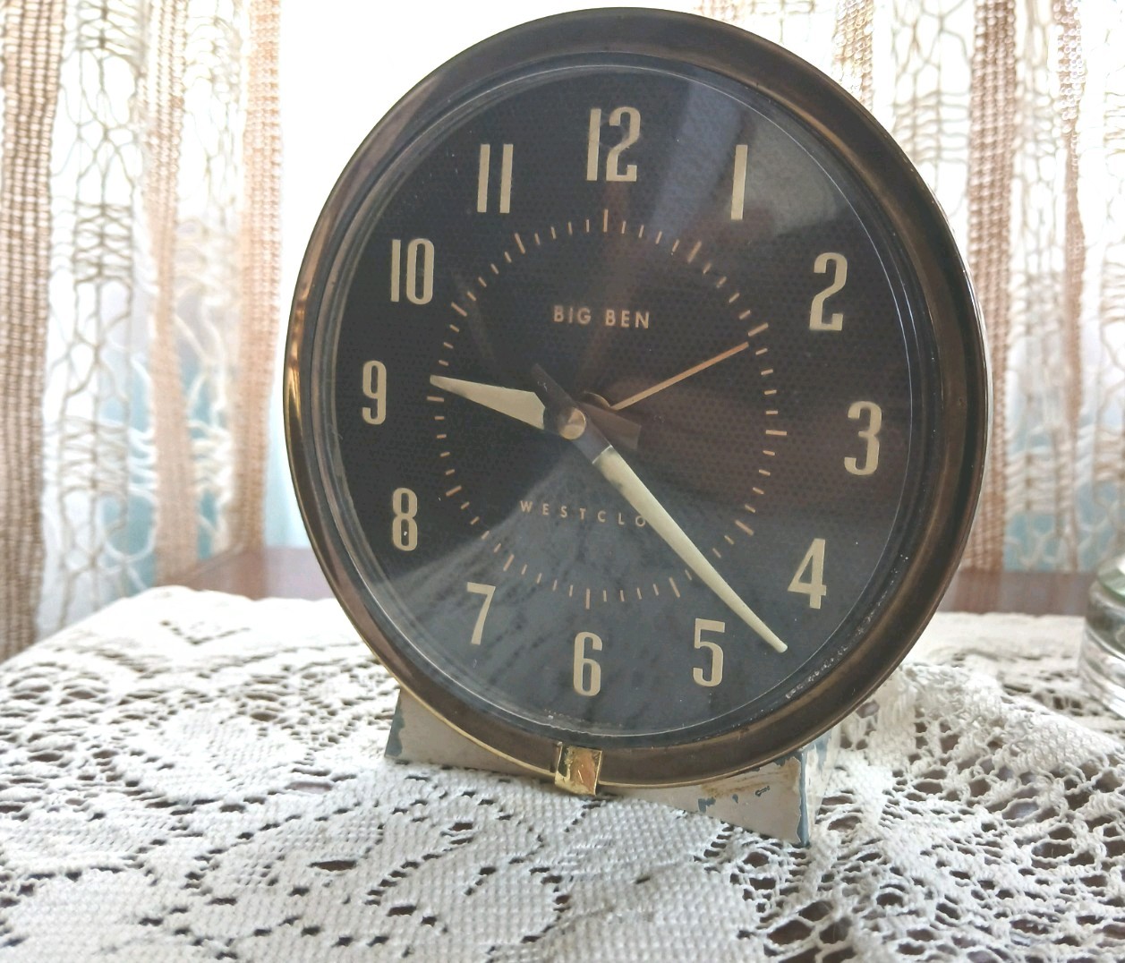 Vintage Big Ben Westclox Loud Alarm Style 7 Wind up Alarm Clock 1950 / 60 s Works!! photo Vintage Big Ben Westclox Loud Alarm Style 7 Wind up Alarm Clock 1950 / 60 s Works!! photo
