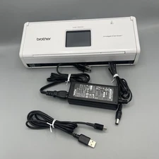 Brother Image Center ADS-1500W Portable Document & Card Scanner Tested Working