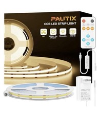 PAUTIX COB LED Strip Lights with RF Remote