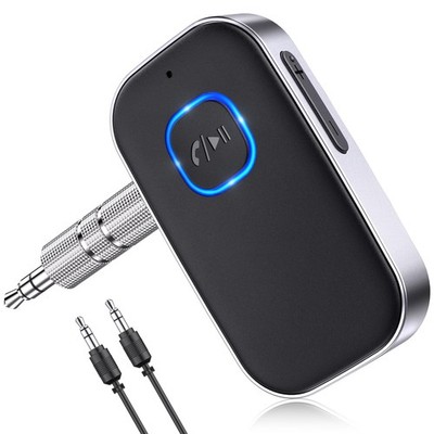 Bluetooth AUX Receiver for Car Stereo Noise Cancelling Audio Adapter
