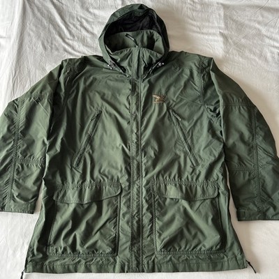 Salewa Mountain Technology Jacke Herren XXL grün Powertex wasserdicht Wanderausrüstung