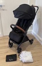 Silver Cross Jet Lightweight and Cabin Approved Pushchair - Black