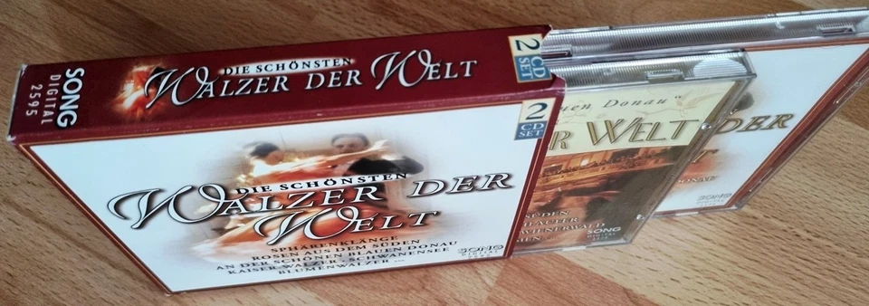 Die schönsten WALZER der WELT (2-CD-SET) STRAUSS WALDTEUFEL TSCHAIKOWSKI u.a. - Bild 3 von 4