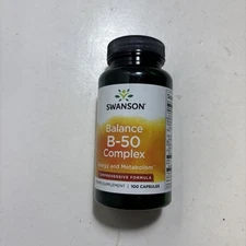 Swanson Balance B-50 Complex Capsules, 100 Count