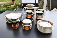 Thomas Scandic Kaffeeservice f. 6 Personen  Design Hertha Bengston 70er