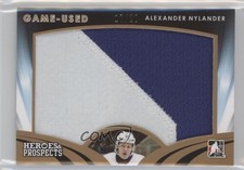 2015-16 Leaf ITG Heroes & Prospects Game Used 17/20 Alexander Nylander Patch 8q4