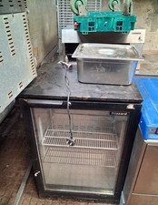 Blizzard Commercial Undercounter Display Refrigerator, 1 Glass Door