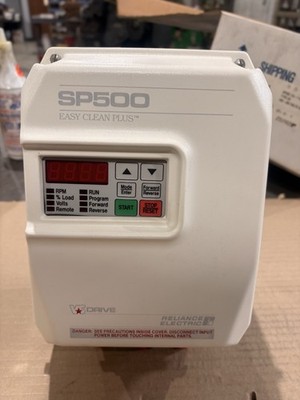 Reliance 1SU41001 AC Drive, SP500 Series, 1HP, 3-Phase, 380-460VAC