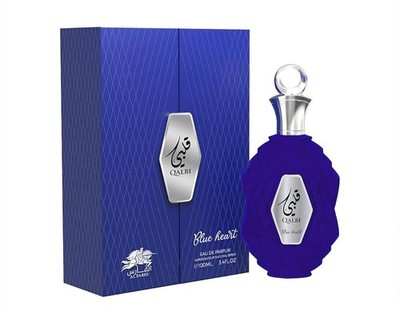 Al Fares Blue Heart Eau de Parfum Spray 100 ml 3.4 fl oz Regular Size
