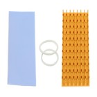 Aluminium M.2 2280 Chłodzenie z podkładką termiczną - złoty