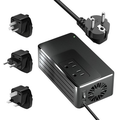 1200W Universal Travel Adapter Converter Step-Down 220V to 110V, Only 2 lbs