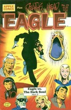 Eagle (Crystal) #21 FN; Apple | Jack Herman Neil Vokes Death's Dark Angel - w/Ba