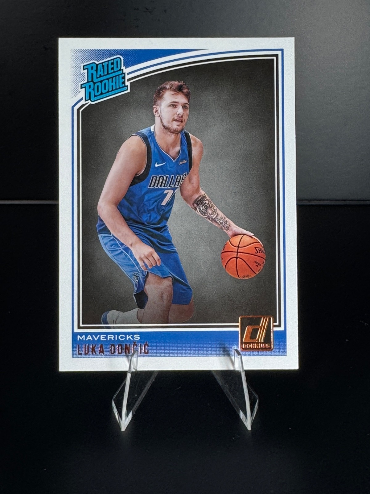 2018-19 Donruss Rated Rookie Luka Doncic #177 (RC) Rookie Card Mavericks