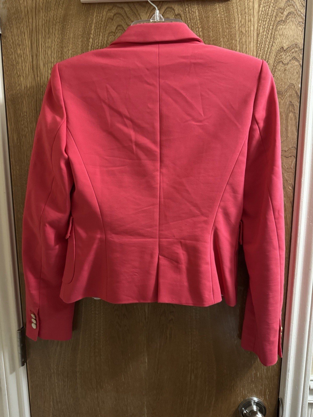 Zara Basic Single Button Blazer Jacket Size XS Fu… - image 2