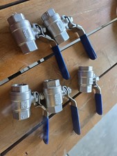 US STOCK 1/2"NPT Threaded Female Full Port Ball Valve Stainless steel 304