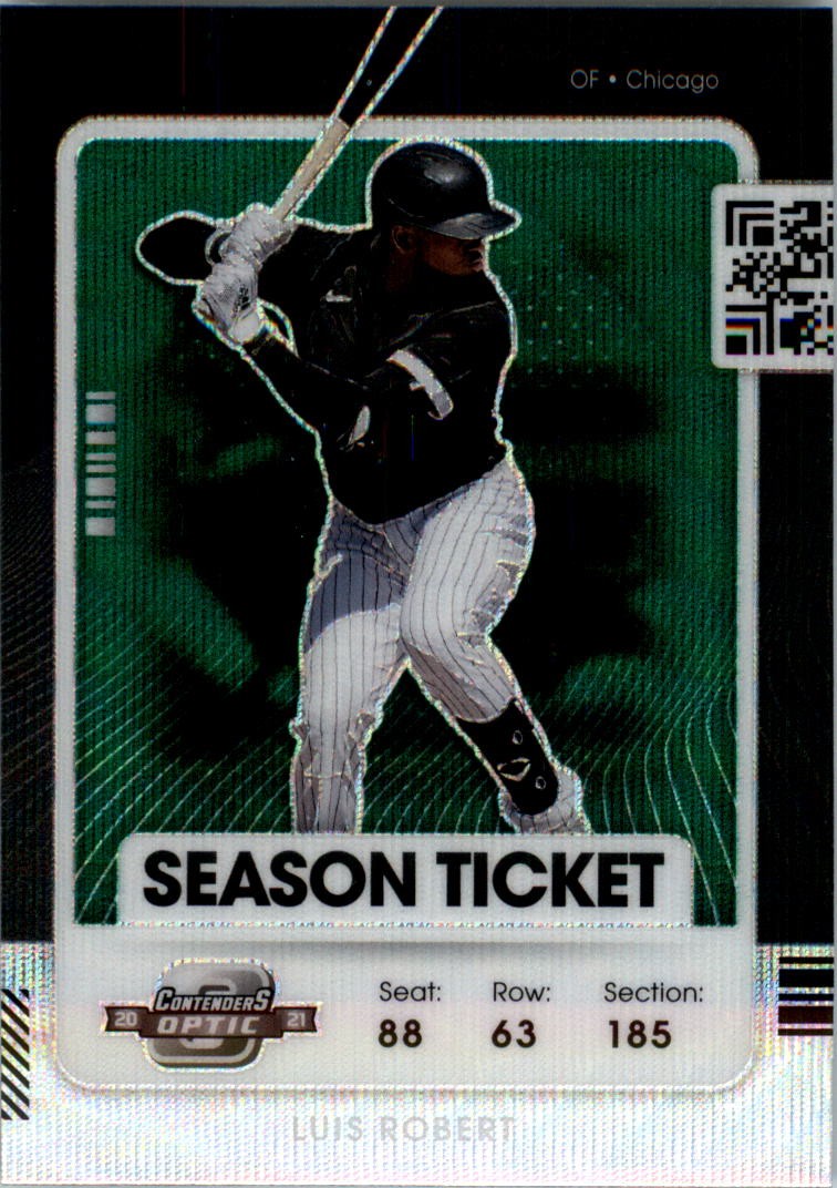 2021 Panini Contenders Optic Green Wave #70 Luis Robert - BB