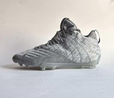 NEW BALANCE BURN Lacrosse Cleats BURNXMG2 Men s 12 D Gray