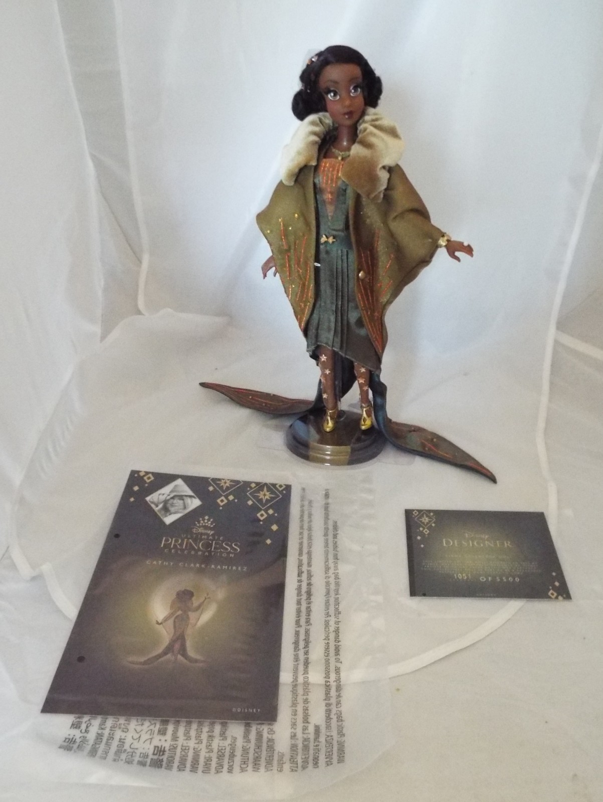Disney Designer Collection Tiana Limited Edition Doll Ultima