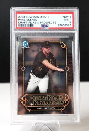 2023 BOWMAN DRAFT PAUL SKENES Draft Picks Prospects Rookie #DPP-1 PSA MT 9