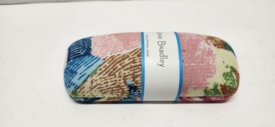 New Vera Bradley Clamshell Hard Kids Eyeglass Case Superbloom Pattern