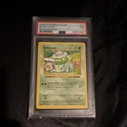 Pokémon Bulbasaur Base Set Shadowless PSA 7 1999 English 44/102 Graded Card
