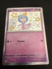 Ralts 153/091 Scarlet&Violet Paldean Fates Rare Shiny Holo Pokémon TCG on eBay