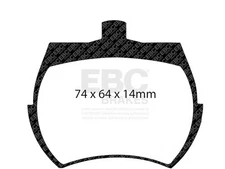 For 1975-1981 Triumph TR7 Brake Pad Set Front EBC 97158FWMT 1976 1977 1978 1979