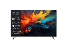 PEAQ PTV 50GQU-5026C, QLED 4K, Smart/Google TV, DVB-T2, HDR10,