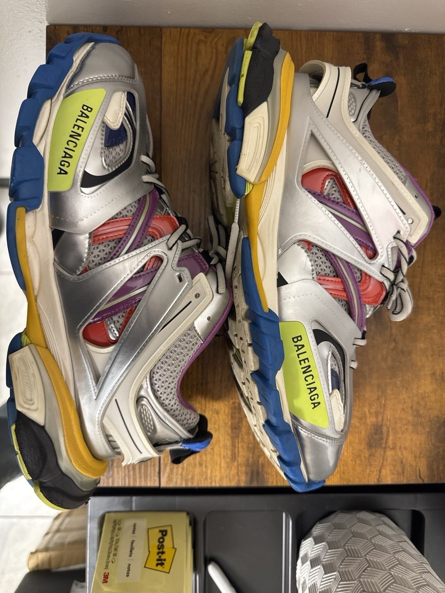 Buy Size 11 - Balenciaga Track Sneaker Metallic Multi online | eBay