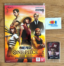 One Piece Netflix Live Action Premium Card Collection & Chopper DON!! Set sigillato