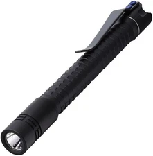 ReyLight  Pen Light Aluminum Frag Black Rechargeable Resists Water/Impact Clip
