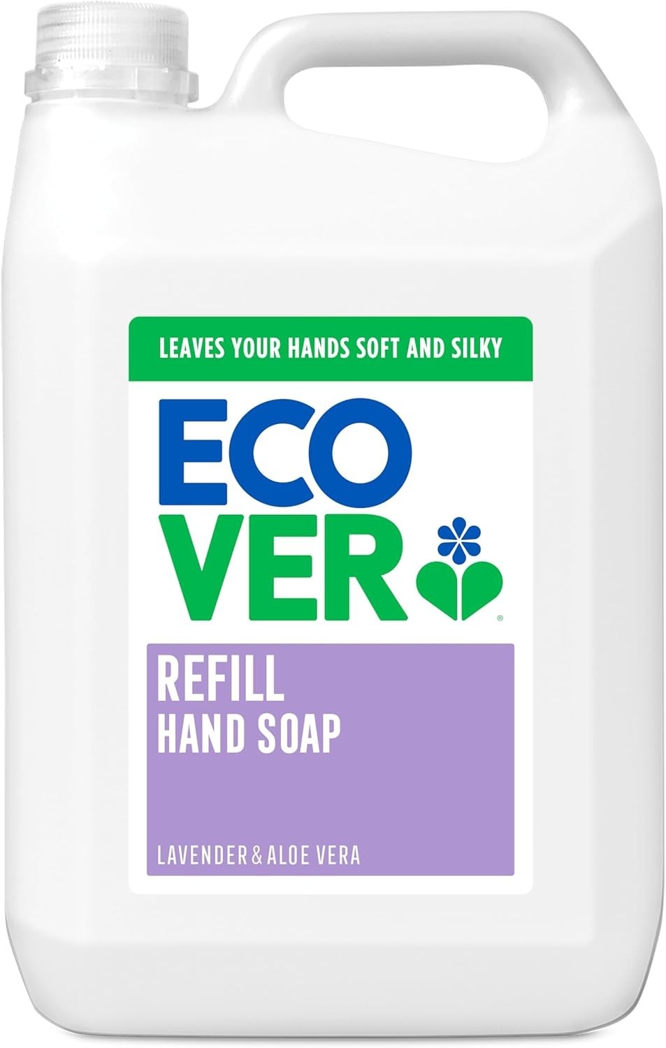 Ecover Hand Wash, Hand Soap Refill, Lavender and Aloe Vera, Dermatologically ...