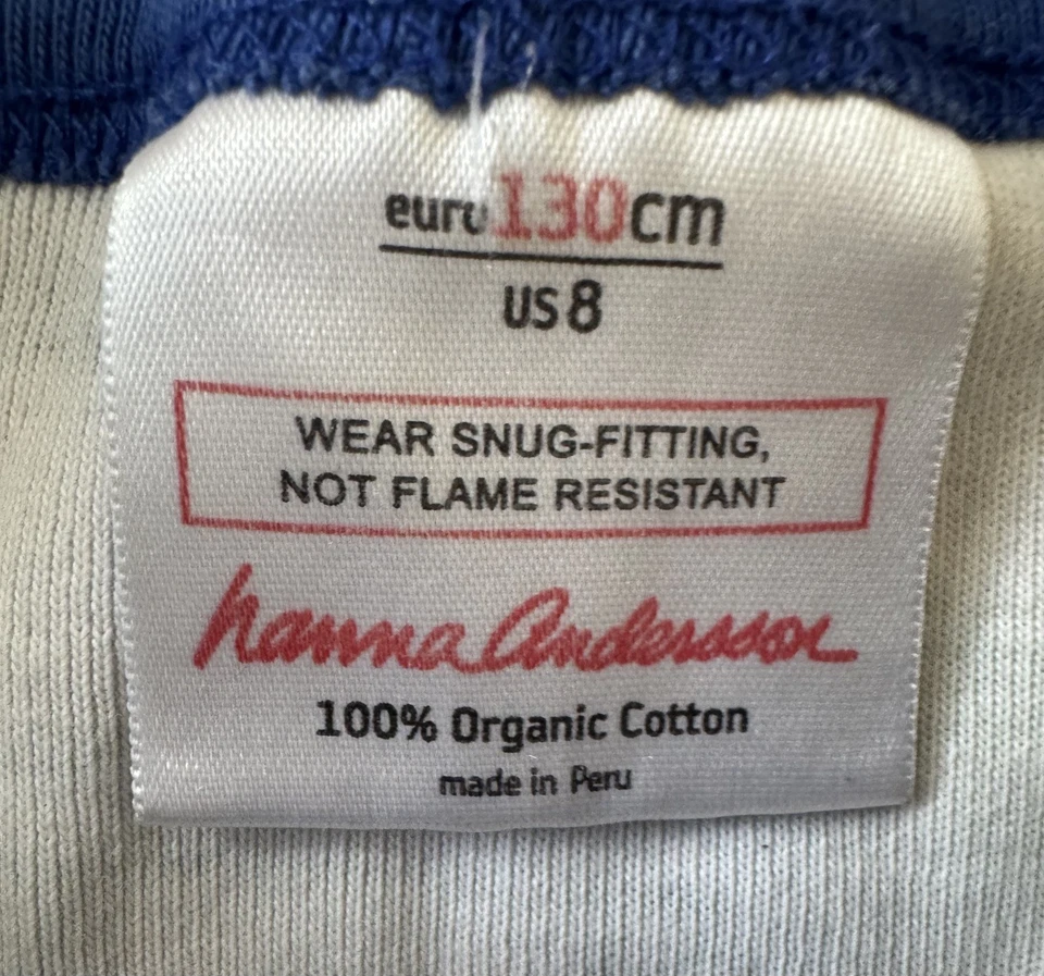 Hanna Andersson размер 8 (130) для мальчиков пижамный комплект шорты верх самолеты PJs - Изображение 4 из 4