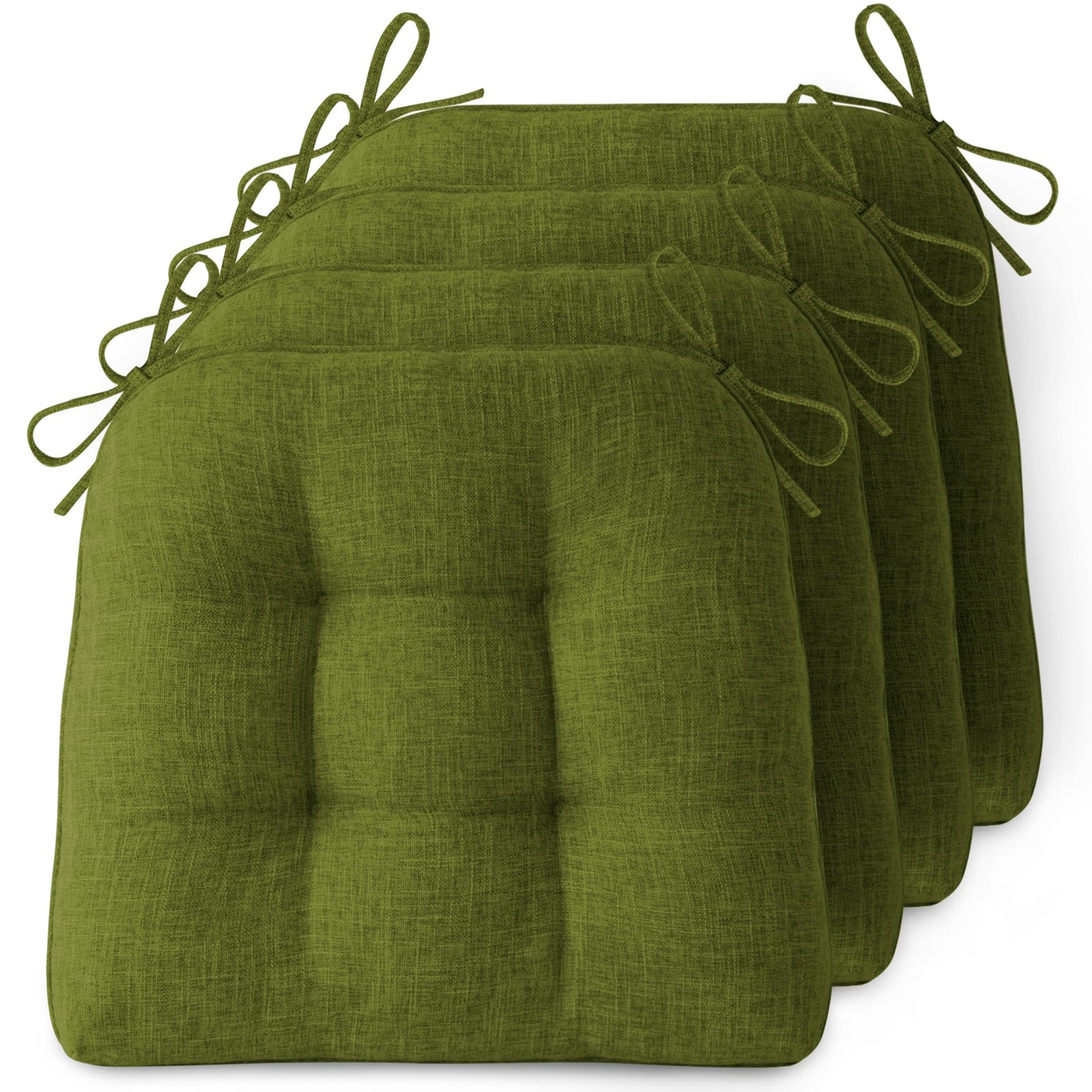 Cushions For Dining Chairs Set Of 4 Thick Kitchen Chair Pads D...
