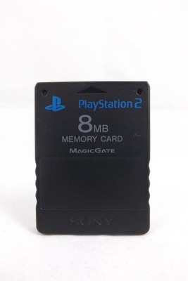 Original Sony PlayStation 2 Memory Card / Speicherkarte 8MB Schwarz PS2
