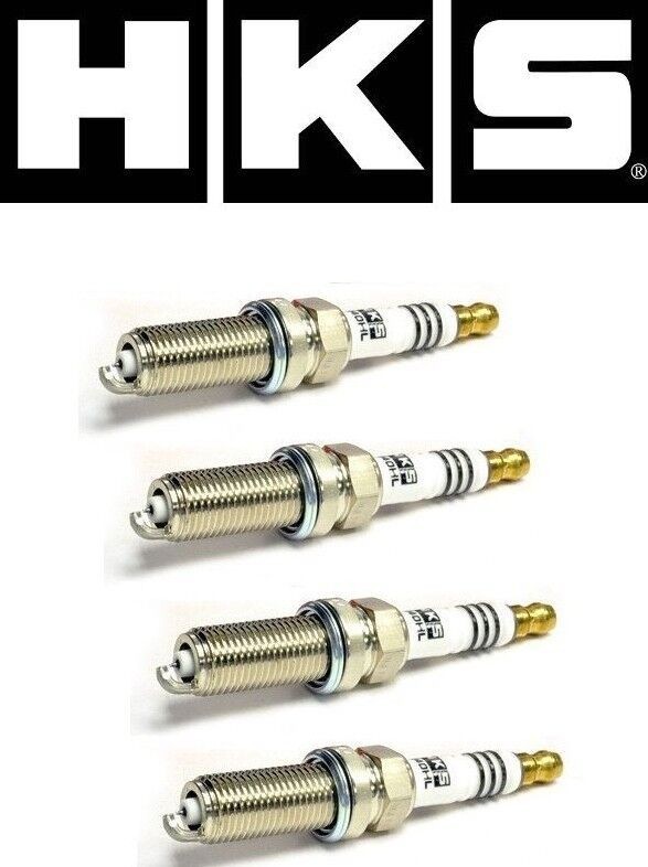 4 x Uprated HKS Iridium Super Fire Spark Plugs HR7 -For S14a 200SX Kouki SR20DET