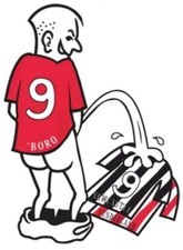 Middlesbrough football club fc boro funny joke banter fridge magnet merchandise