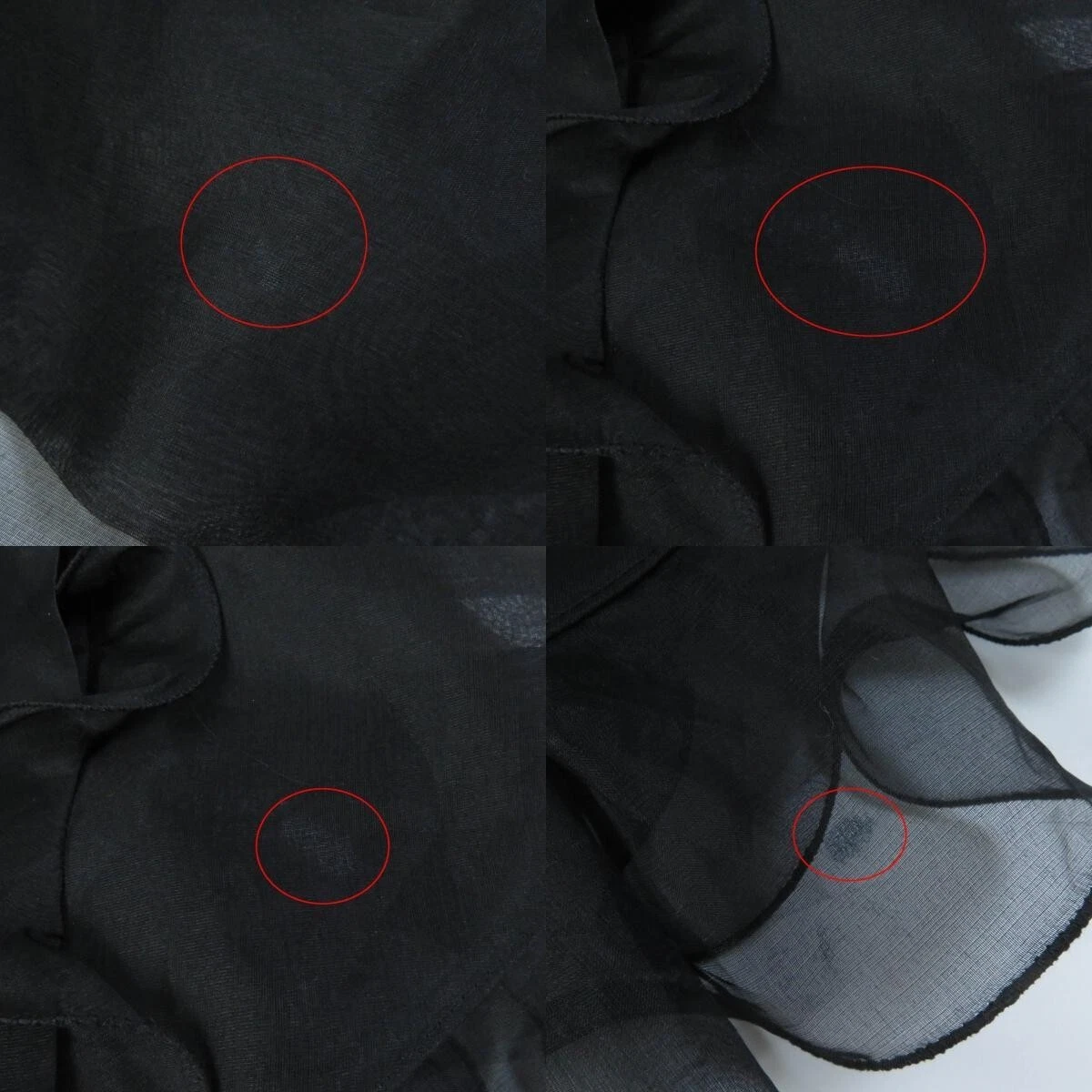 Abito svasato super lungo VALENTINO 100% seta trasparente manica lunga nero taglia:40