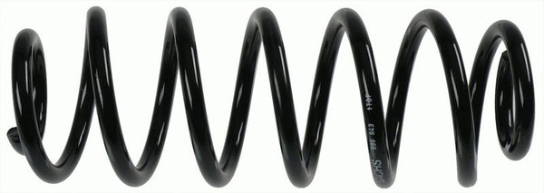 Sachs Original 996 943 Fahrwerksfeder Feder Spiralfeder HA Hinten 996943-image