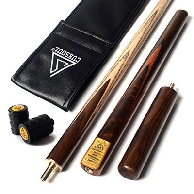 57 ''Handcraft 3/4 Jointed Snooker Queue mit Verl?ngerung/Gelenk Protector ver...