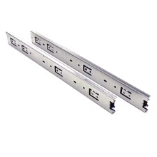 18 In. Full Extension Side Mount Ball Bearing Drawer Slide with Installation Scr