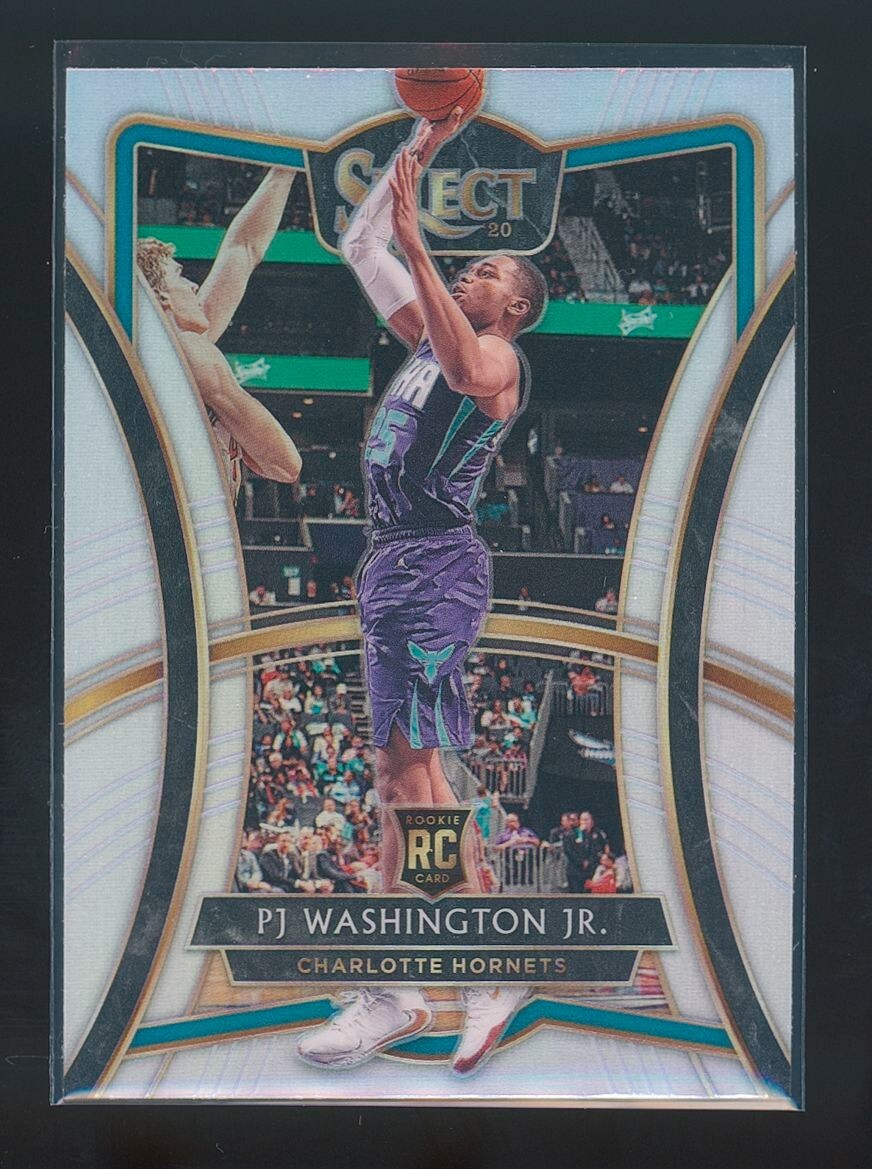 2019-20 Panini Select PJ Washington Silver Prizm RC Rookie #127 Premier Level