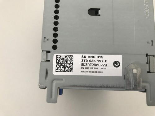 Skoda Amundsen+ Plus RNS315 RADIO RNS NAVIGATION Navi Superb 3T 3T0035197E NEU - Bild 5 von 6