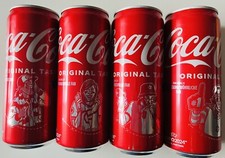UEFA Euro 2024 Coca-Cola Sammeldosen Komplett Set 1-4 Fan Can Dose Sammeln Fan